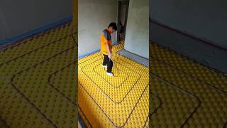 Underfloor Heating System  shorts [upl. by Cruce]