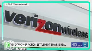 Yes the Verizon class action lawsuit settlement email is real [upl. by Ona]