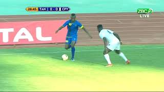 FIRST GOAL TANZANIA VS CAPE VERDE 16102018 [upl. by Fira430]