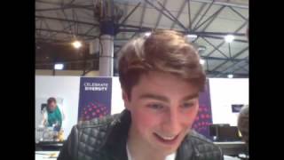 Brendan Murray Ireland on the ESCXTRA live stream [upl. by Woody844]