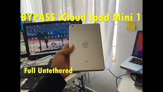 Bypass iCloud iPad Mini 1 Full Untethered Arduino amp USB host Shield [upl. by Ahsin504]