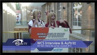 OtakuTV Connichi 2012  WCS Vorentscheid Gewinner  Interview amp Auftritt [upl. by Sherburne]