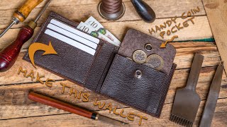 Make Your Own  Bifold Wallet with Coin Pocket  PDF Pattern Pack Make Along [upl. by Hembree]