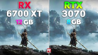 Which is Better in New Games  RX 6700 XT vs RTX 3070 [upl. by Aguie]