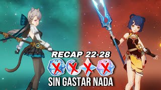 Las DIFICULTADES que sobrepasamos Genshin sin gastar NADA  Genshin Impact [upl. by Nisotawulo812]