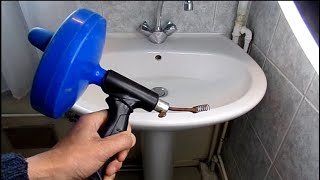 comment déboucher le lavabo avec un furetexplications complète [upl. by Merell558]