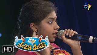 E Kshanam Oke Oka Korika Song  Neha Performance in ETV Padutha Theeyaga  25th April 2016 [upl. by Eulalia335]