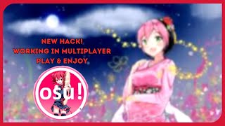 osu CheatHack  Aim Assist Replay Bot Auto Bot  MULTIPLAYER  LEGIT [upl. by Parnell]