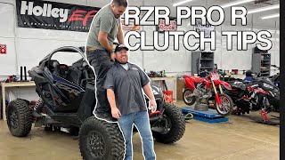 RZR Pro R clutch tips and tricks [upl. by Postman]