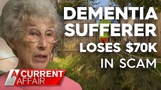 Dementia sufferer loses almost 70k in treelopping scam  A Current Affair [upl. by Burgwell]