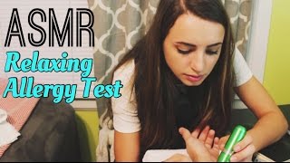 Allergy Test amp Skin Treatment ASMR [upl. by Tireb]