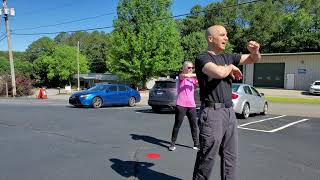 Womens self defense class  starting moves [upl. by Odessa]