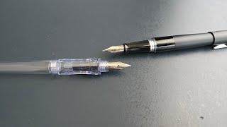 How to swap Pilot fountain pen nibs [upl. by Nnair]