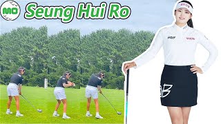 Seung Hui Ro ノ・スンヒ 韓国の女子ゴルフ スローモーションスイング [upl. by Calendre210]