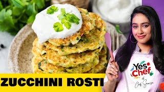 Zucchini Rosti Recipe By Chef Samiya Asim  We Love Food [upl. by Assertal]