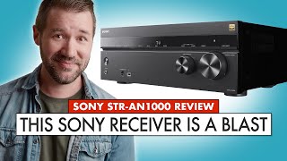 Save Your Money NEW SONY RECEIVER Sony STRAN1000 Review [upl. by Anaeli827]