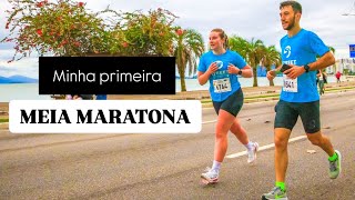 Minha primeira Meia Maratona 211km  Será que saiu o sub 2h [upl. by Ciri]