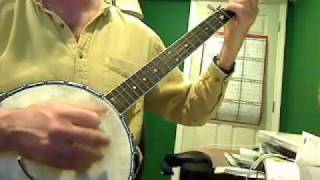 OOK PIK WALTZ  clawhammer banjo version Standard G tuning [upl. by Odelinda368]