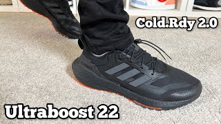 Adidas Ultraboost 22 ColdRdy 20 Reviewamp On foot [upl. by Barty]