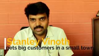 Stanley Vinoth Annai Auto Coat Trichy  NowFloats Voices [upl. by Fredericka]