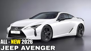 2026 LEXUS LC 500  New Upgrades Interior amp Specs [upl. by Ecirrehs837]