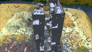 Skyscraper Collapse Simulation Detonate 12 [upl. by Ritchie748]