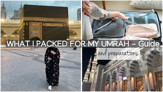 What I Packed for UmrahGuide  UMRAH Preparations  Beautiful Dua List [upl. by Airelav]