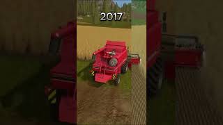 Evolution of Farming Simulator 20082025 farmingsimulator [upl. by Kolb]