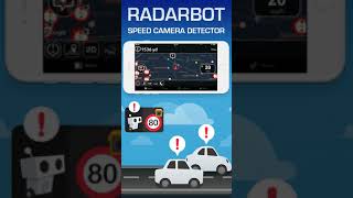 Radarbot Speed Camera Detector Fixed and mobile Cameras [upl. by Shelba]