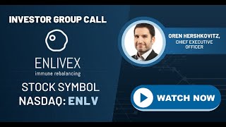 Enlivex Therapeutics NASDAQ ENLV Investor Webinar  June 25 2024 [upl. by Nyleda228]