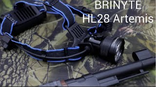 BRINYTE HL28 Artemis Tricolor Hunting Headlamp hunting headlamp tactical waterproof [upl. by Eedak]