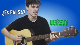 La GUITARRA super ECONÓMICA FENDER  FA125 acústica [upl. by Locklin533]