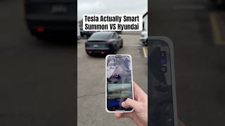 Why Tesla Smart Summon is Better Than Any Competitor 😳👀 [upl. by Luanni]