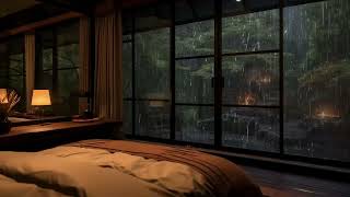 Gentle Rain Sounds Outside the Bedroom Window 🌧️ Perfect Ambience for Deep Sleep [upl. by Berthe]