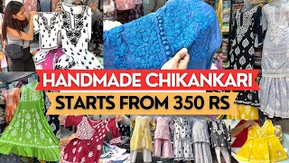 Pure Lucknowi Wholesale Market  New Born amp Women’s Chikankari Dresses  Prerna Korgaonkar [upl. by Ajiak]