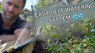 How to setup automatic garden WATERING SYSTEM for your GARDEN  🛠️ 💦💦 [upl. by Lejna569]