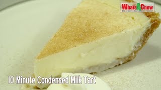 Condensed Milk Tart in just 10 minutes [upl. by Nikola]