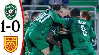 Ludogorets vs Nordsjaelland 10  All Goals and Extended Highlights [upl. by Ilojna]