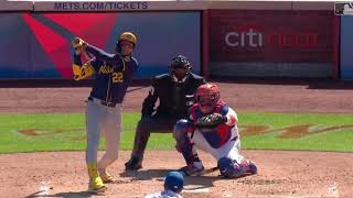 Christian Yelich Slow Motion Swing [upl. by Samson]