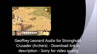 Geoffrey Leonard Stonghold Crusader Audio  Download [upl. by Ottinger]