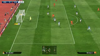 PES 2015  Real Sociedad vs Barcelona [upl. by Mayer227]