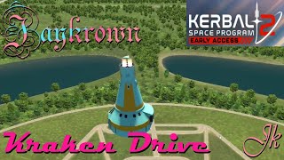 Testing the Kraken Drive in Kerbal Space Program 2  We landed on the Mun in a single stage ksp2 [upl. by Kcira]