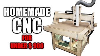 DIY CNC Router for Under 900  Free Plans Available [upl. by Eki]