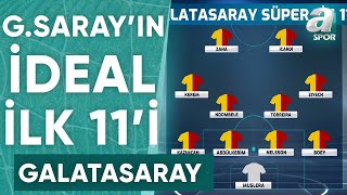 Galatasarayın İdeal İlk 11i  A Spor  Transfer Raporu  06092023 [upl. by Suoirrad]