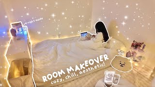 aesthetic room makeover  room tour🏹🕯️ temu haul cozy decorating  pinterest inspired [upl. by Rupert232]