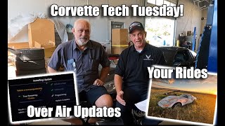 OVER THE AIR C8 UPDATES BREAK IN amp MORE CORVETTE TECH TUESDAY [upl. by Repip208]