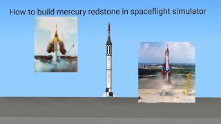 how to build mercury redstone in spaceflight simulator REUPLOADED [upl. by Zea]