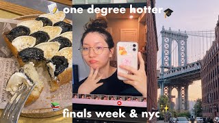 SUMMER VLOG finishing up my masters how i study for finals spontaneous NYC trip [upl. by Jennings]