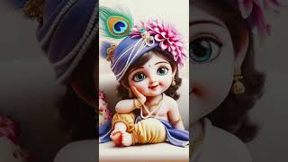 Barsane ki chaturi gujariya hamar man Radha le gai re Krishna ji ki viral short video stusu [upl. by Enrev]