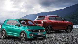 2019 Volkswagen TCross vs 2018 SsangYong Tivoli [upl. by Murry]